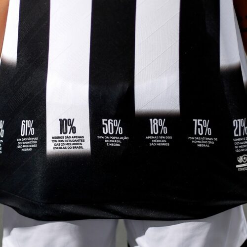 Image de l'article Un maillot antiracisme pour le club brésilien de Botafogo