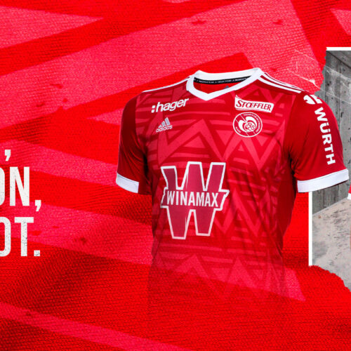 Image de l'article Le RC Strasbourg portera du rouge sur son nouveau maillot third