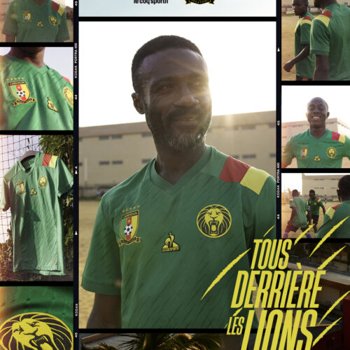 Image de l'article Le Cameroun dévoile son nouveau maillot pour la CAN 2021