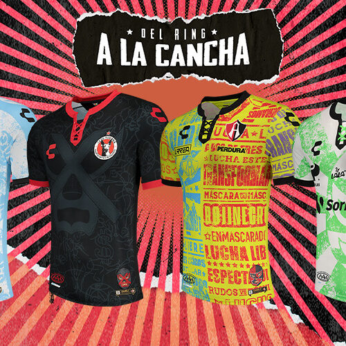 Image de l'article La Lucha Libre s'invite sur les maillots des clubs mexicains