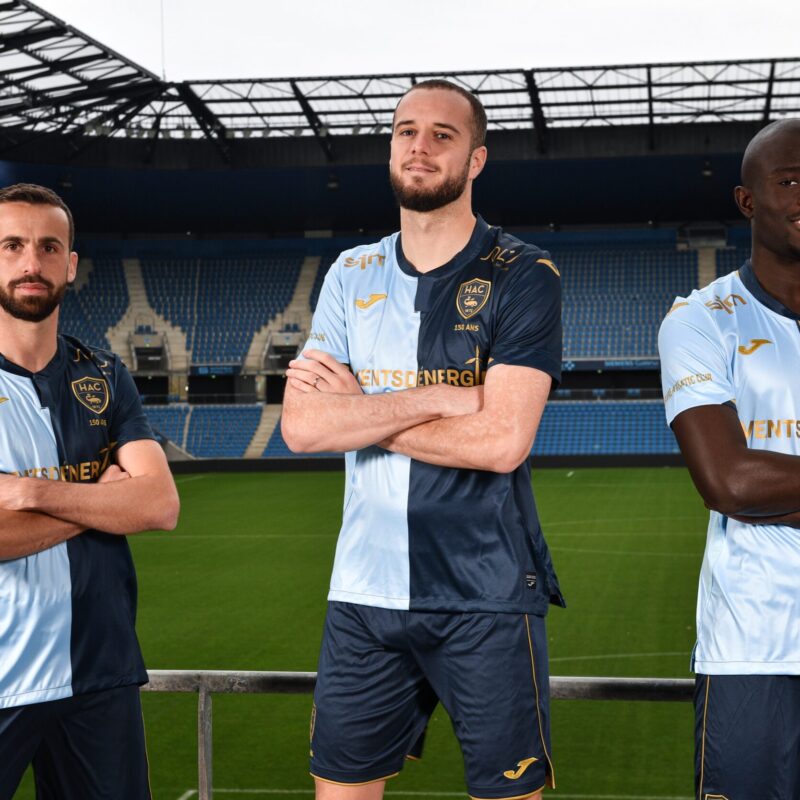 Joma, parrain technique du Havre Athletic Club, présente le maillot