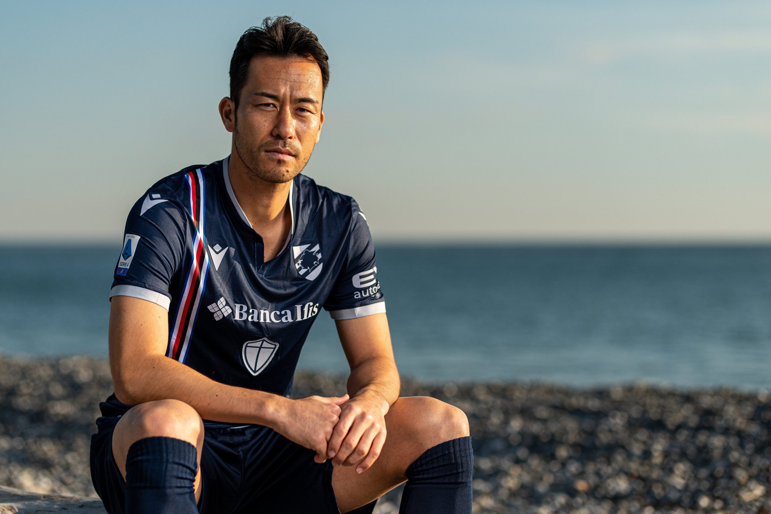 Maillot Sampdoria Gênes Macron écoresponsable