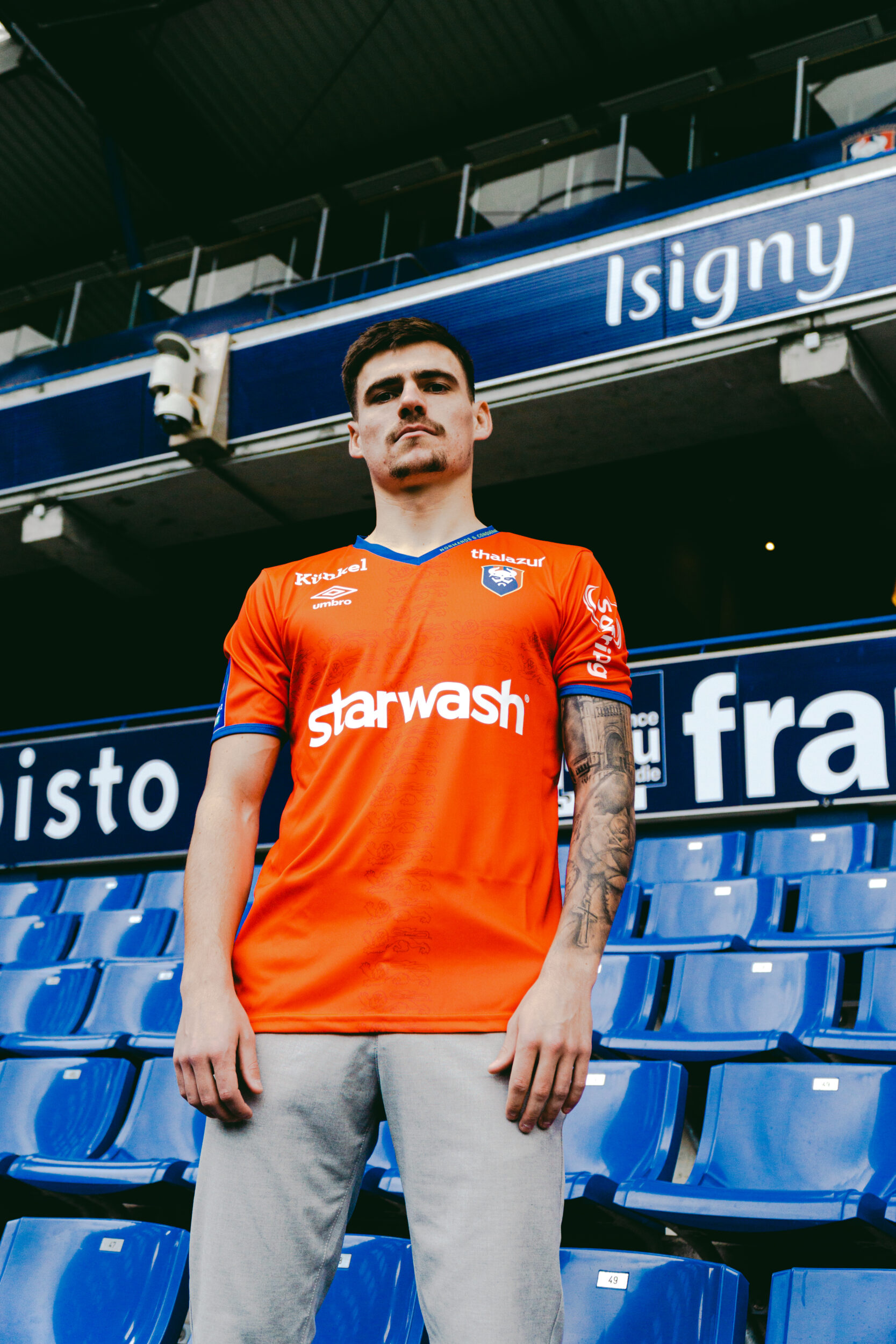 Maillot collector Stade Malherbe Caen - Guingamp