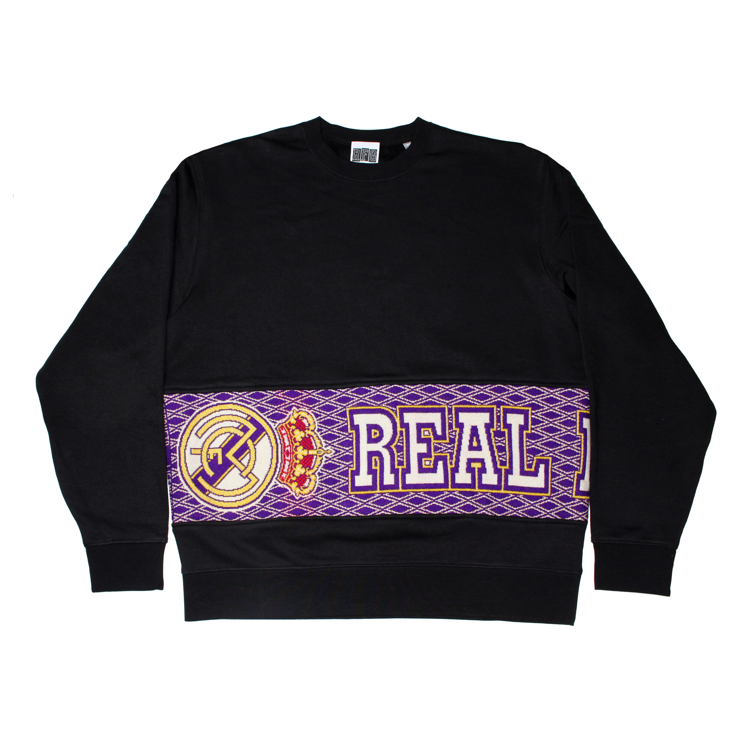 retro football gang sweat écharpe rfg real madrid