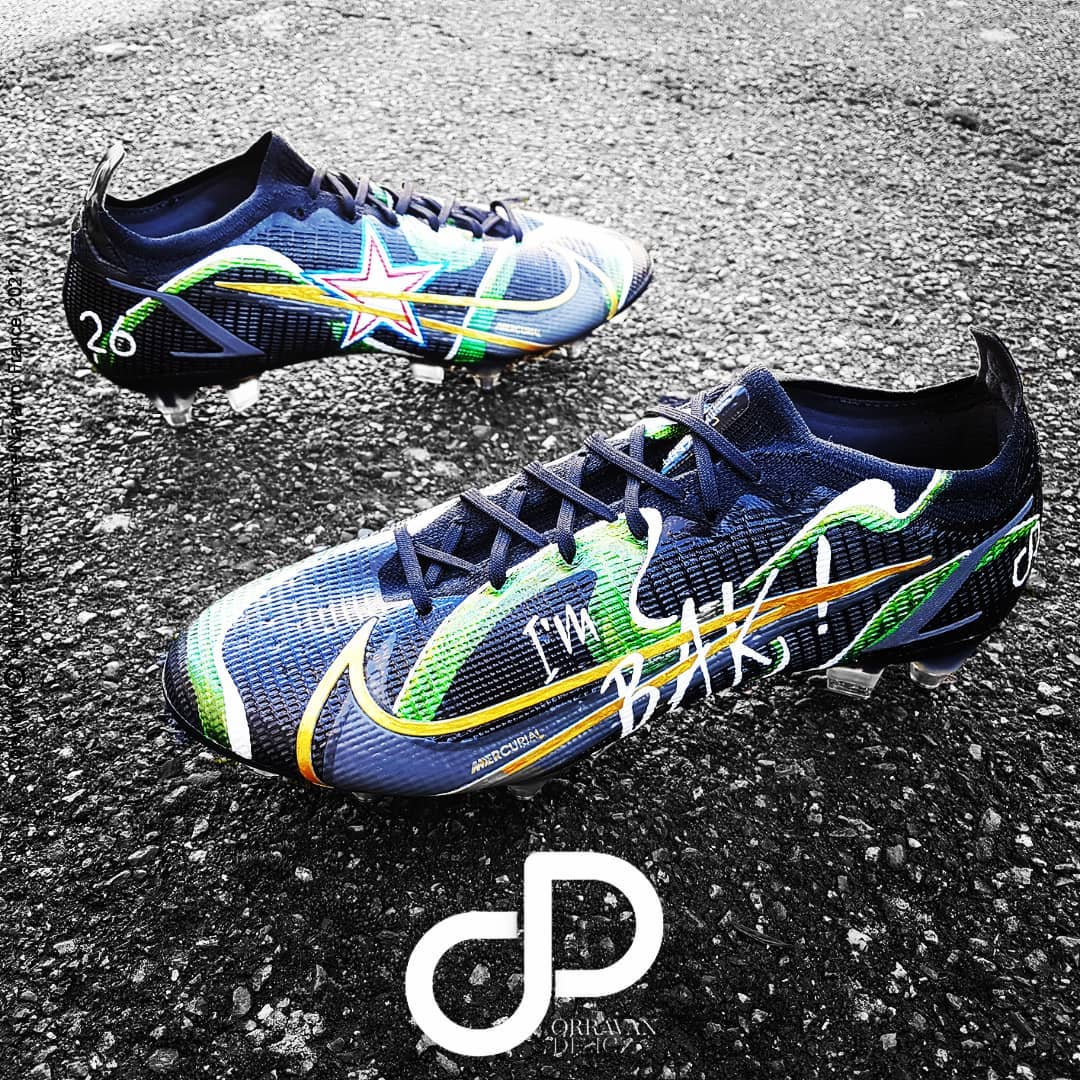 Chaussures personnalisées Bakary Sako - Orravan Design