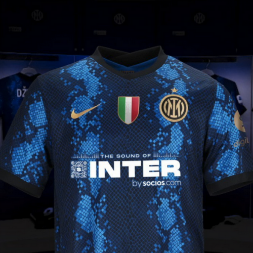 Image de l'article L'Inter Milan jouera avec un maillot interactif pour la Supercoupe d'Italie