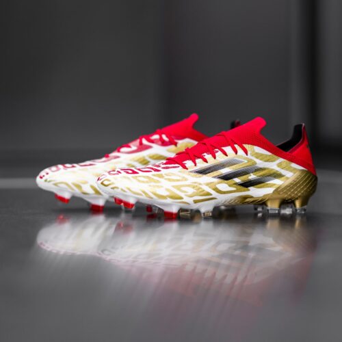 Image de l'article Mohamed Salah reçoit sa première paire signature par adidas, inspirée par Messi