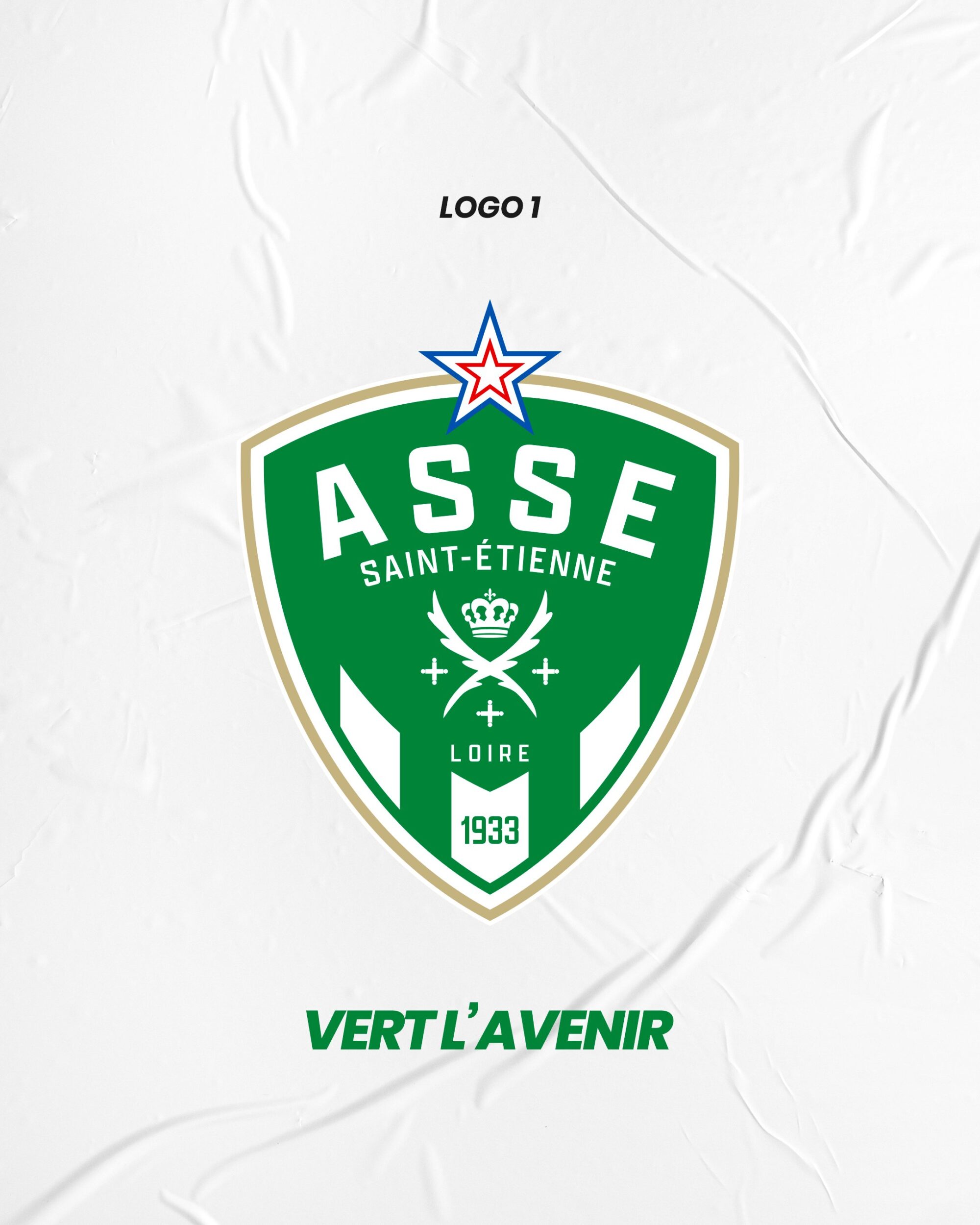 Autocollant ASSE - Saint-Étienne 2022 - Collection