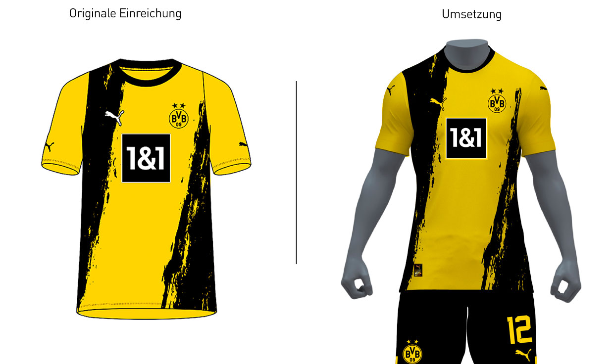 Choix maillot Borussia Dortmund 2023-2024