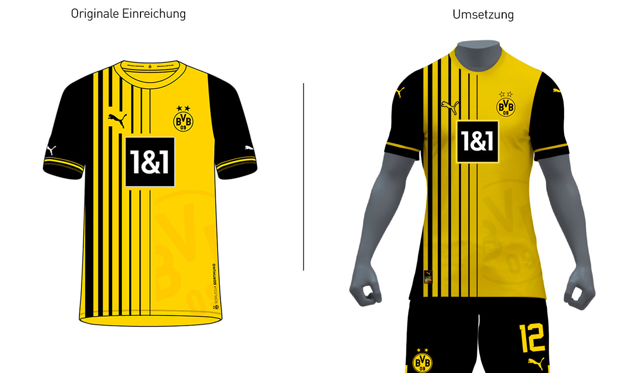 Choix maillot Borussia Dortmund 2023-2024