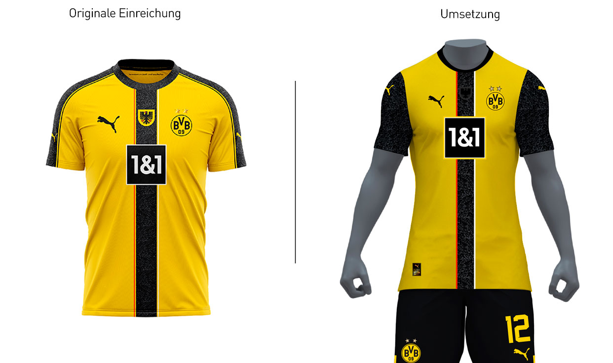 Choix maillot Borussia Dortmund 2023-2024