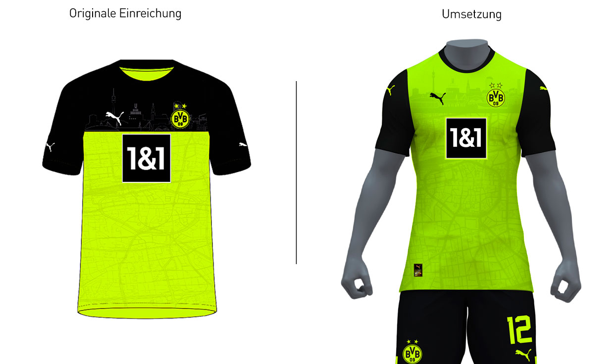 Choix maillot Borussia Dortmund 2023-2024