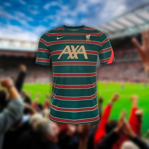 Image de l'article Liverpool dévoile son nouveau maillot pré-match