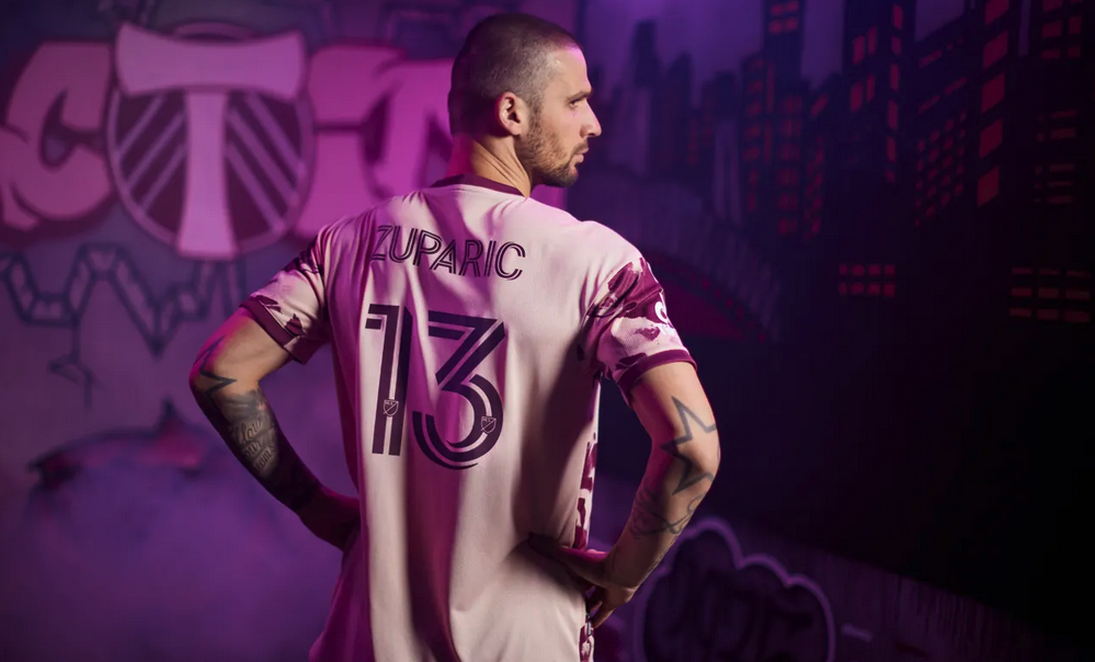 maillot portland timbers 2022 mls adidas extérieur 2