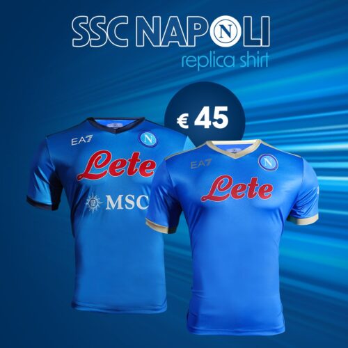 Image de l'article Six mois après, Naples met enfin des maillots réplicas en vente