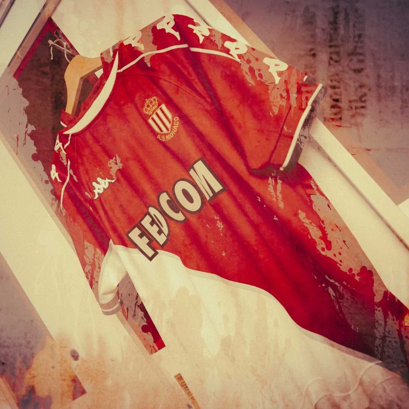 Reedition maillot AS Monaco 1999-2000 Kappa