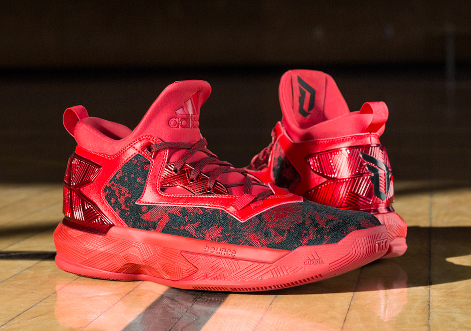 sneakers adidas lillard portland rose 1