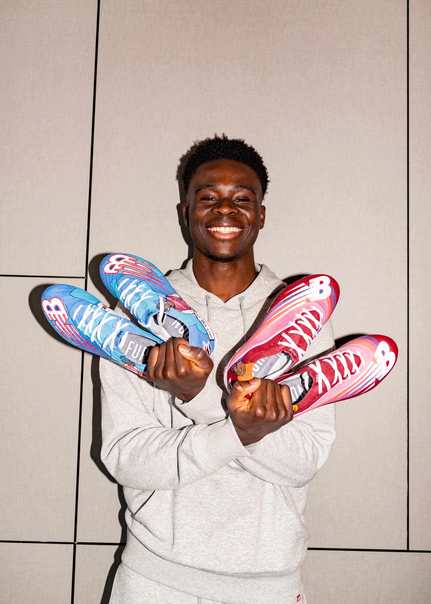 Crampons signature Bukayo Saka - New Balance