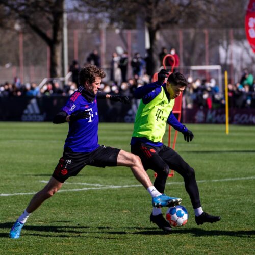 Image de l'article Lewandowski et Musiala avec la prochaine Mercurial de Nike