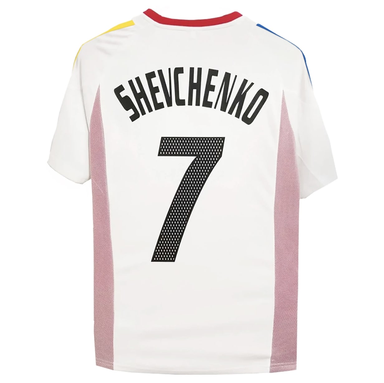 Maillot AC Milan réédition 2003 Ukraine Andry Shevchenko