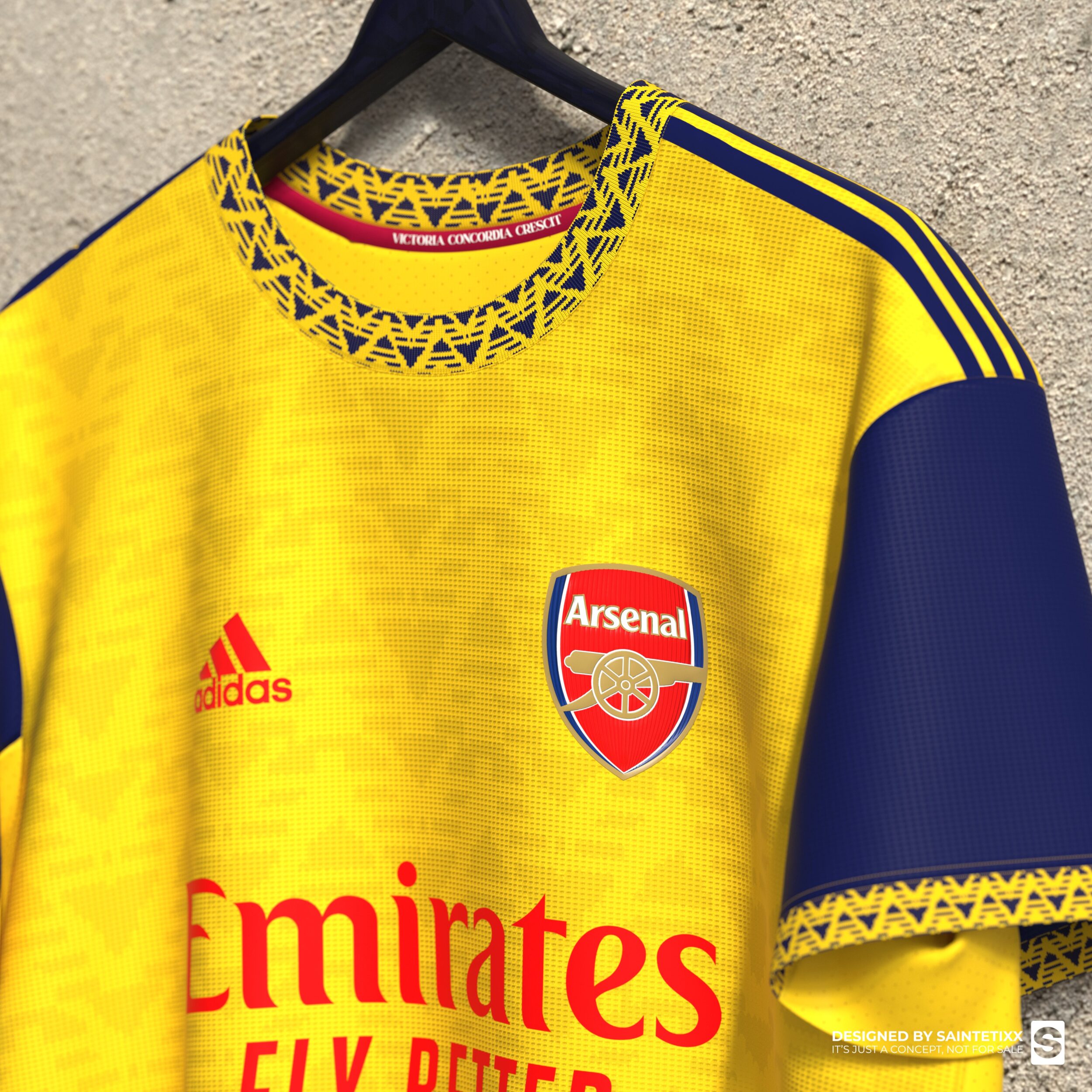 maillot arsenal concept kit saintetixx 2