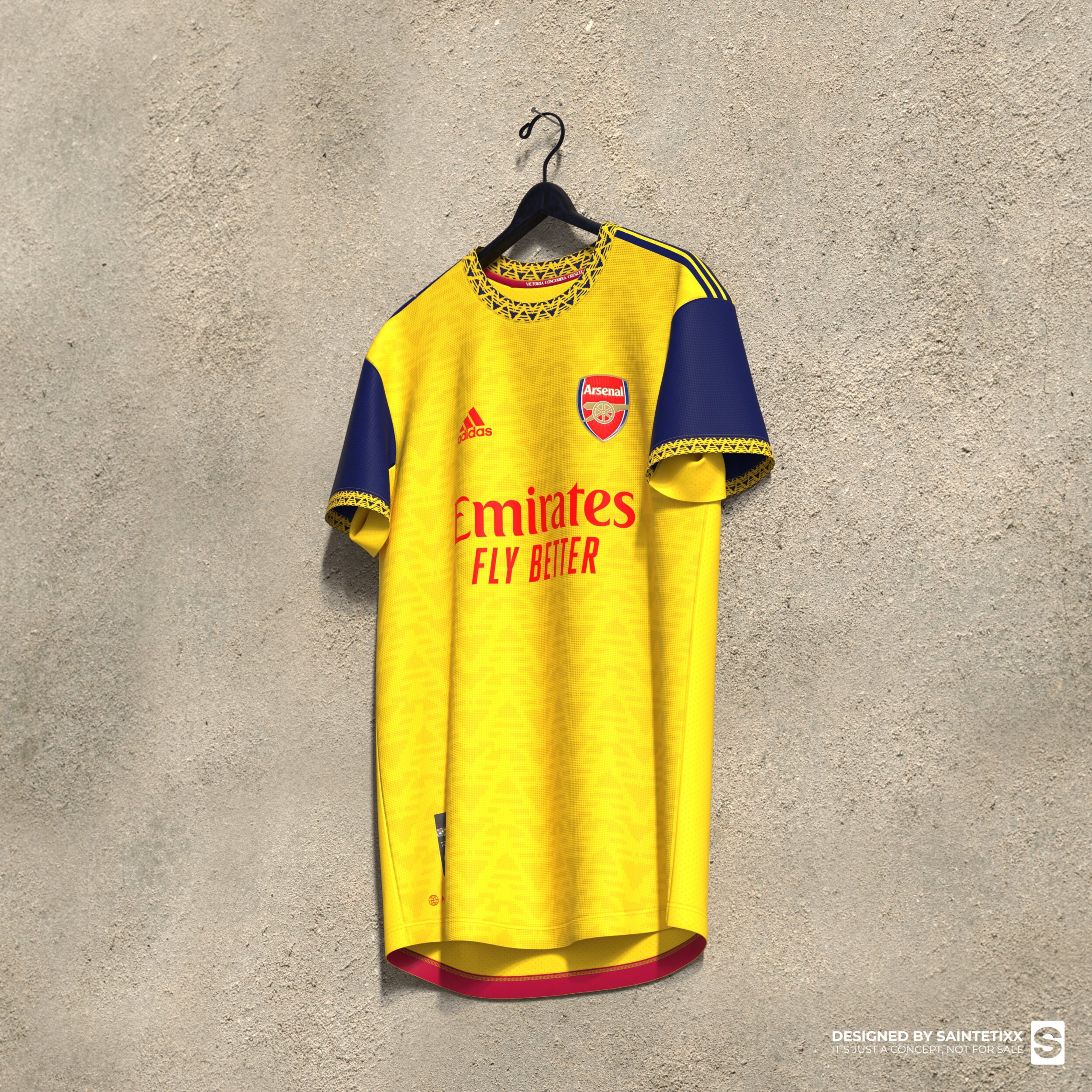 maillot arsenal concept kit saintetixx