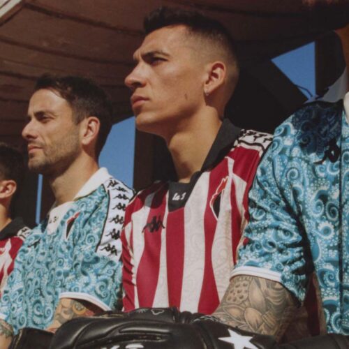 Image de l'article Des maillots recouverts de tentacules, la nouvelle création folle de Kappa