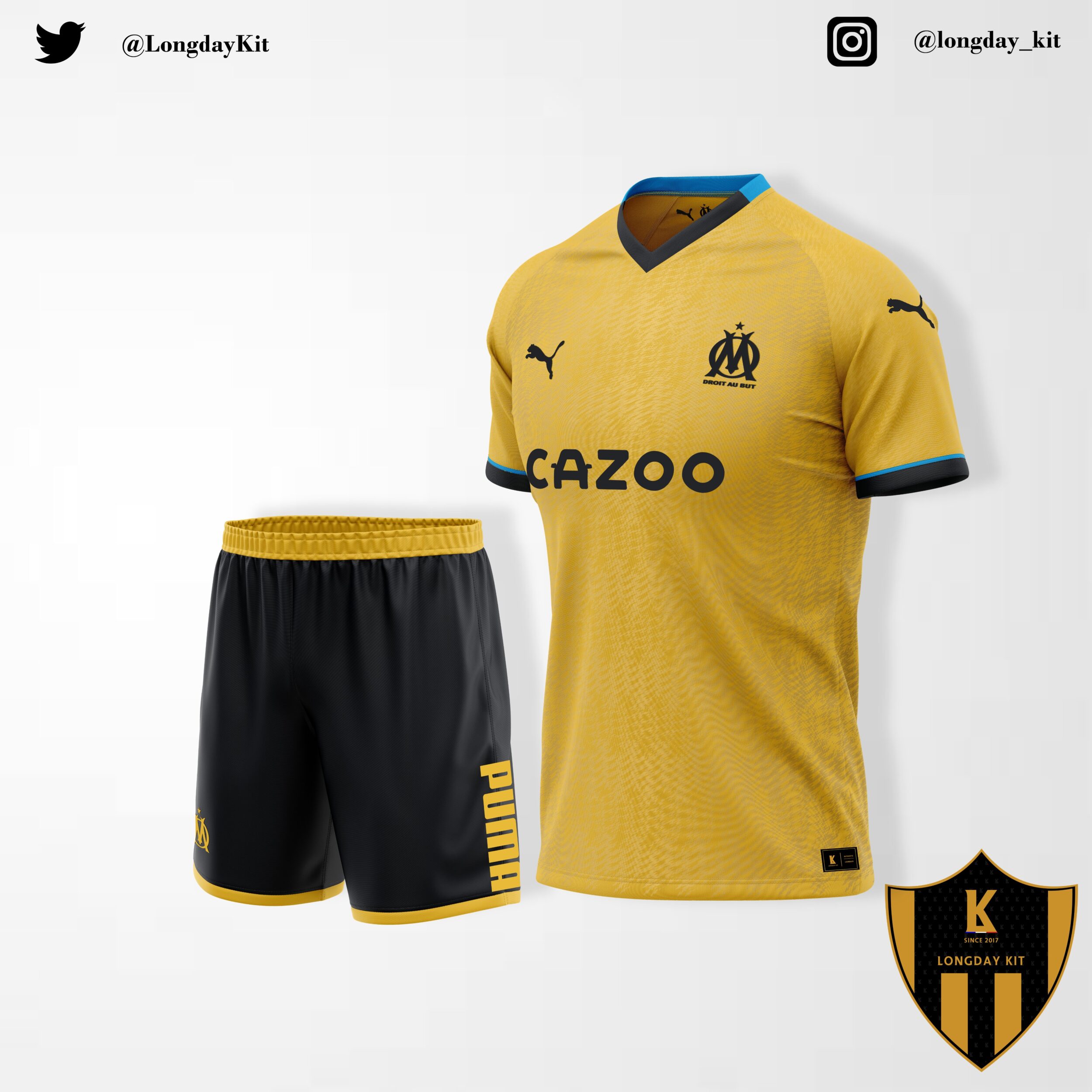 maillot concept kit om longdaykit jaune