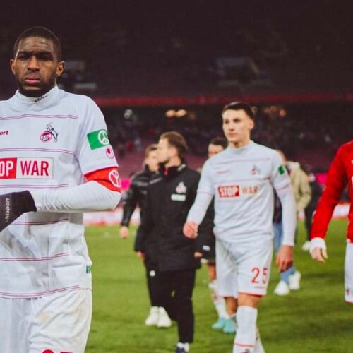 Image de l'article Des clubs allemands soutiennent l'Ukraine à travers leurs maillots de foot