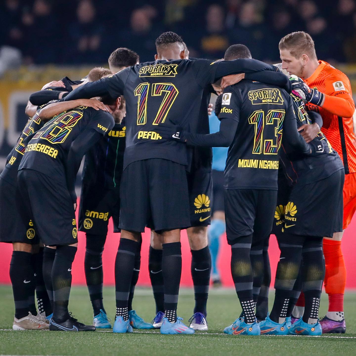 maillot young boys berne 2021 2022 yb nike