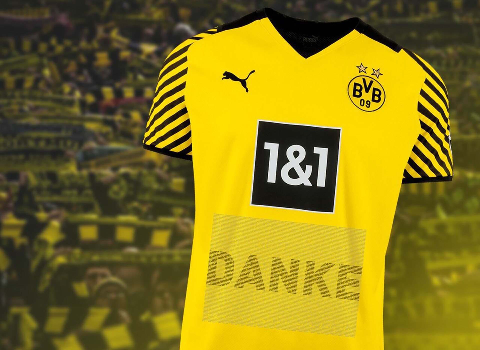 danke bvb maillot special