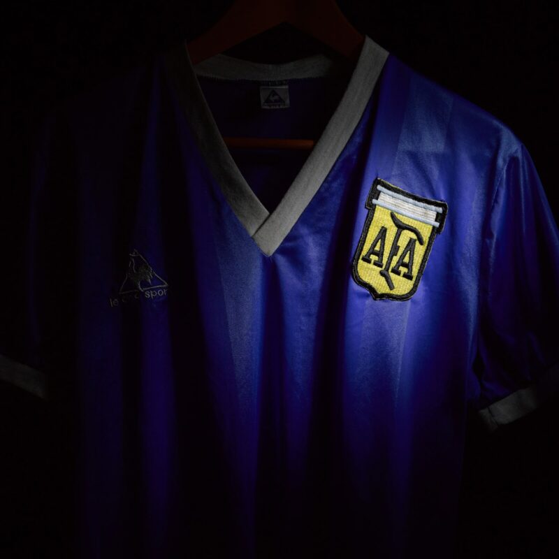 Maillot Réplica Naples Maradona 10 Années 80 - Buitoni El Pibe De Oro + Porte-clés