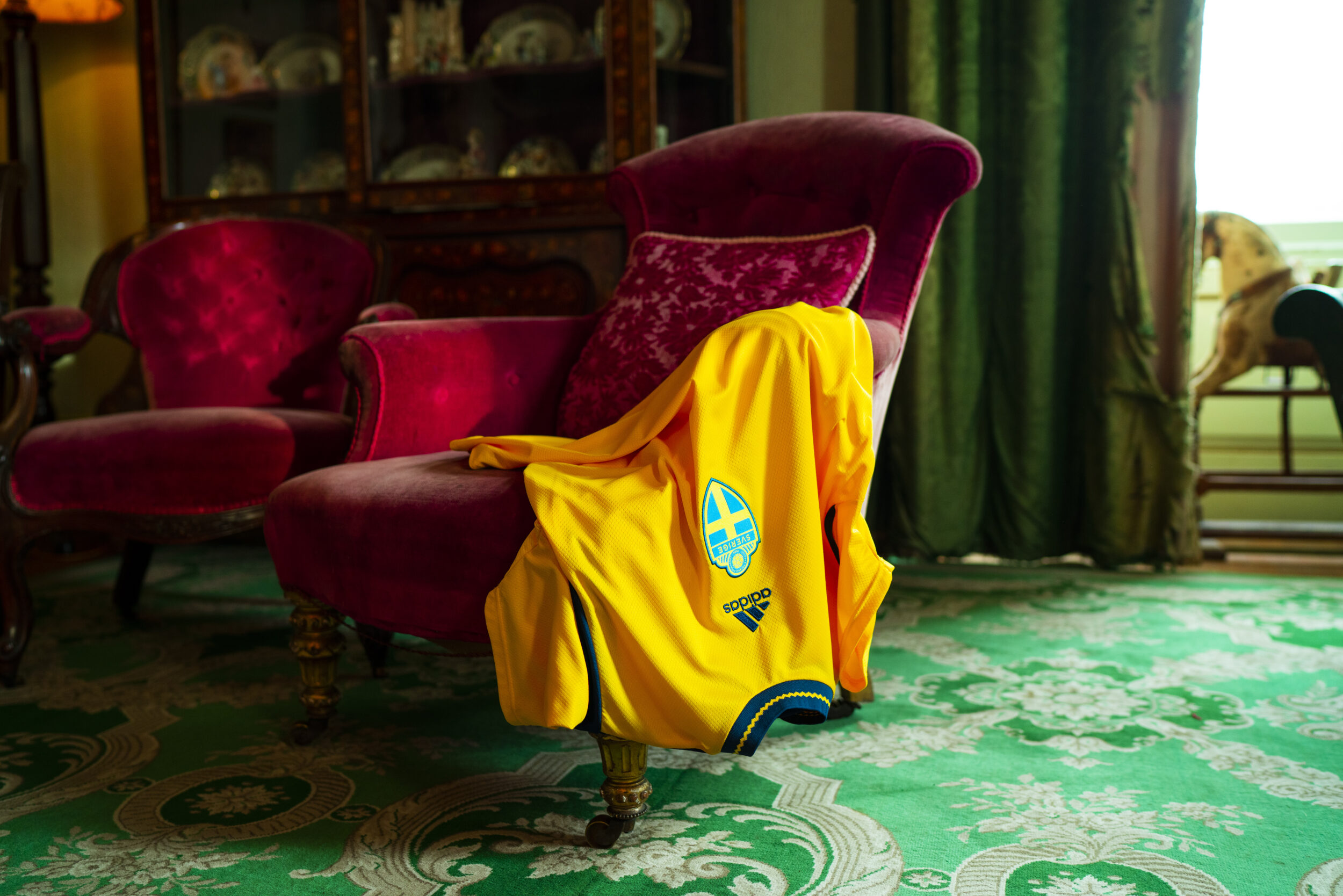 Maillot Suède Euro 2022 adidas