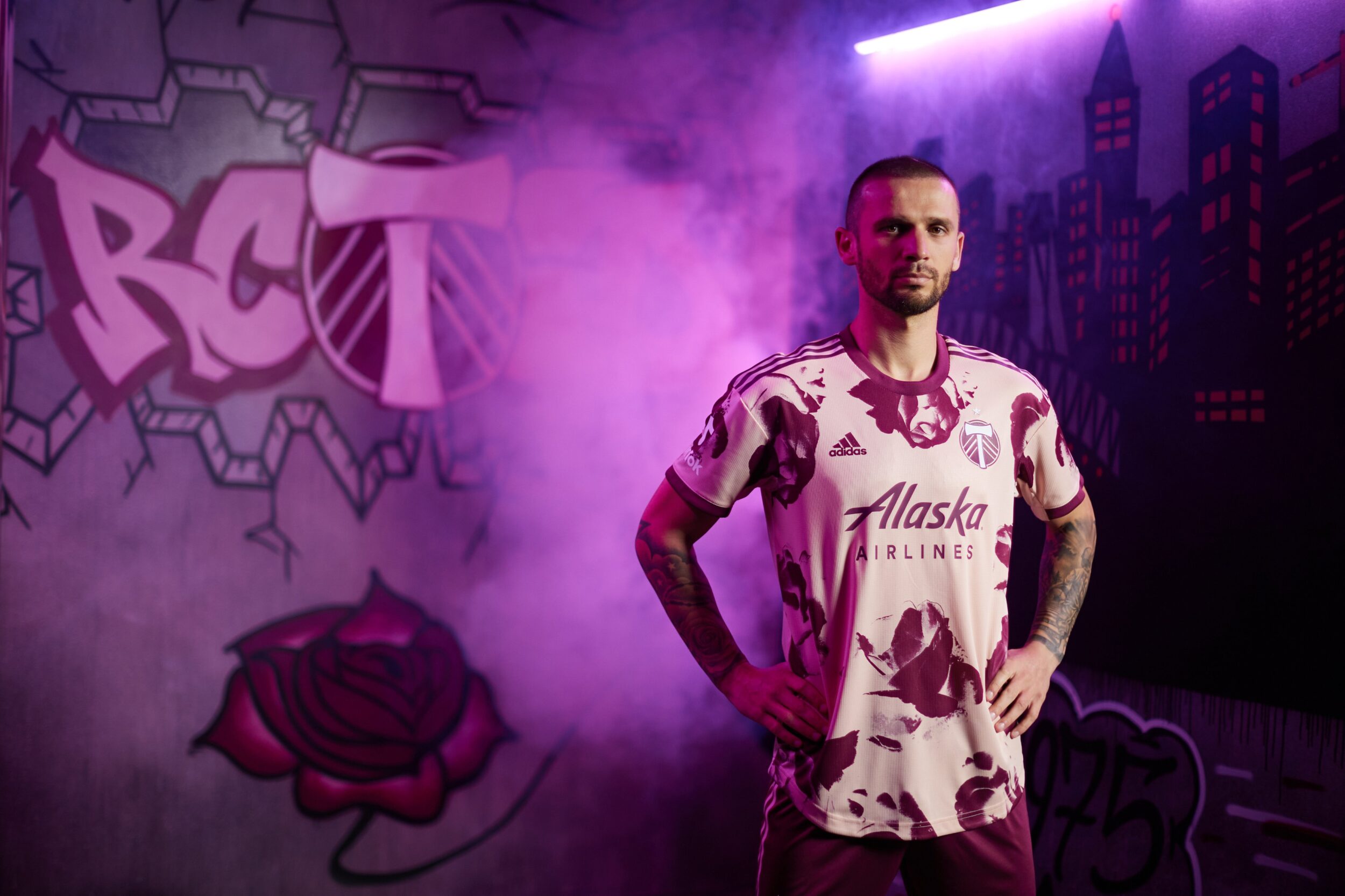 maillot portland timbers 2022 mls adidas exterieur scaled