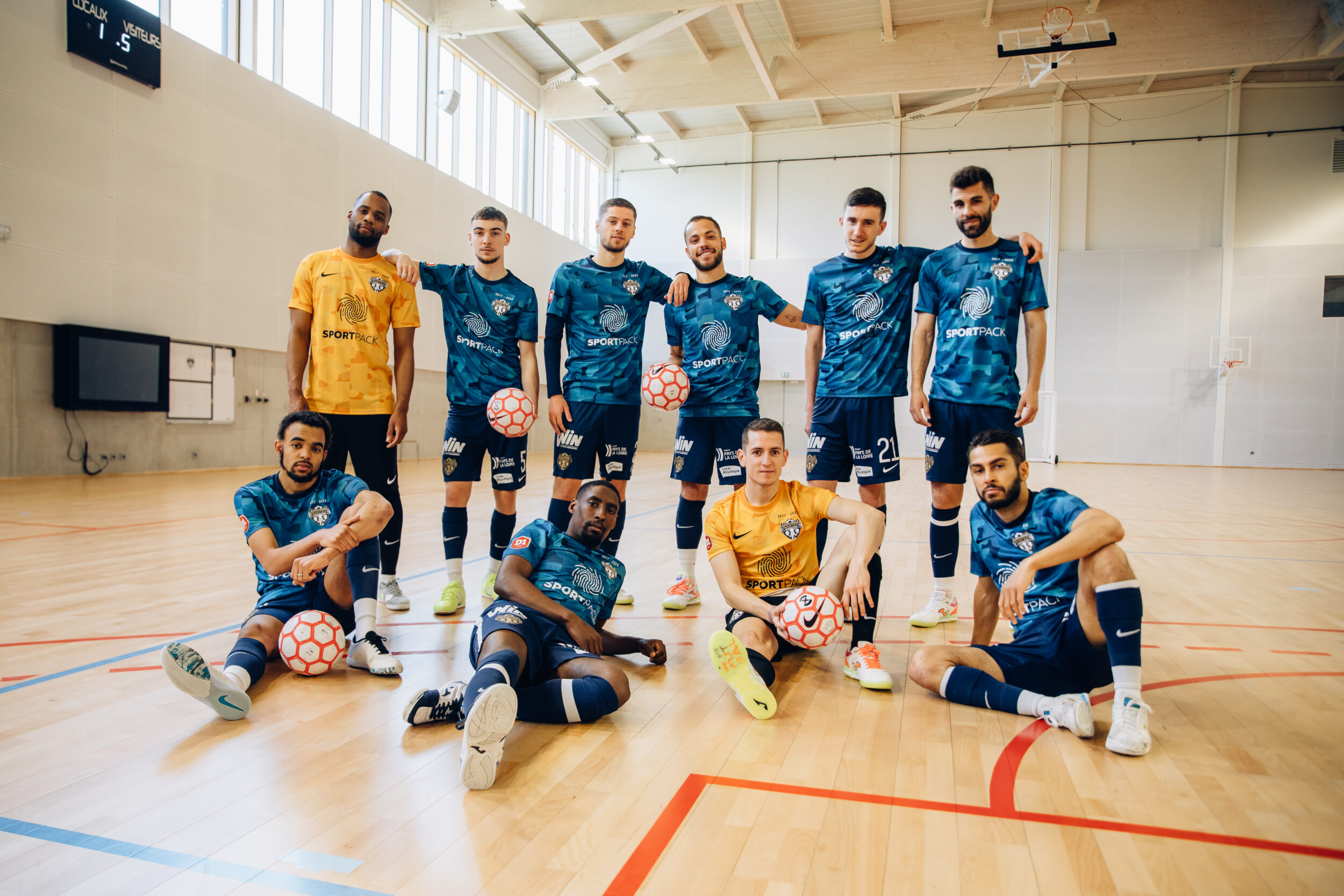 maillot nantes metropole futsal nmf