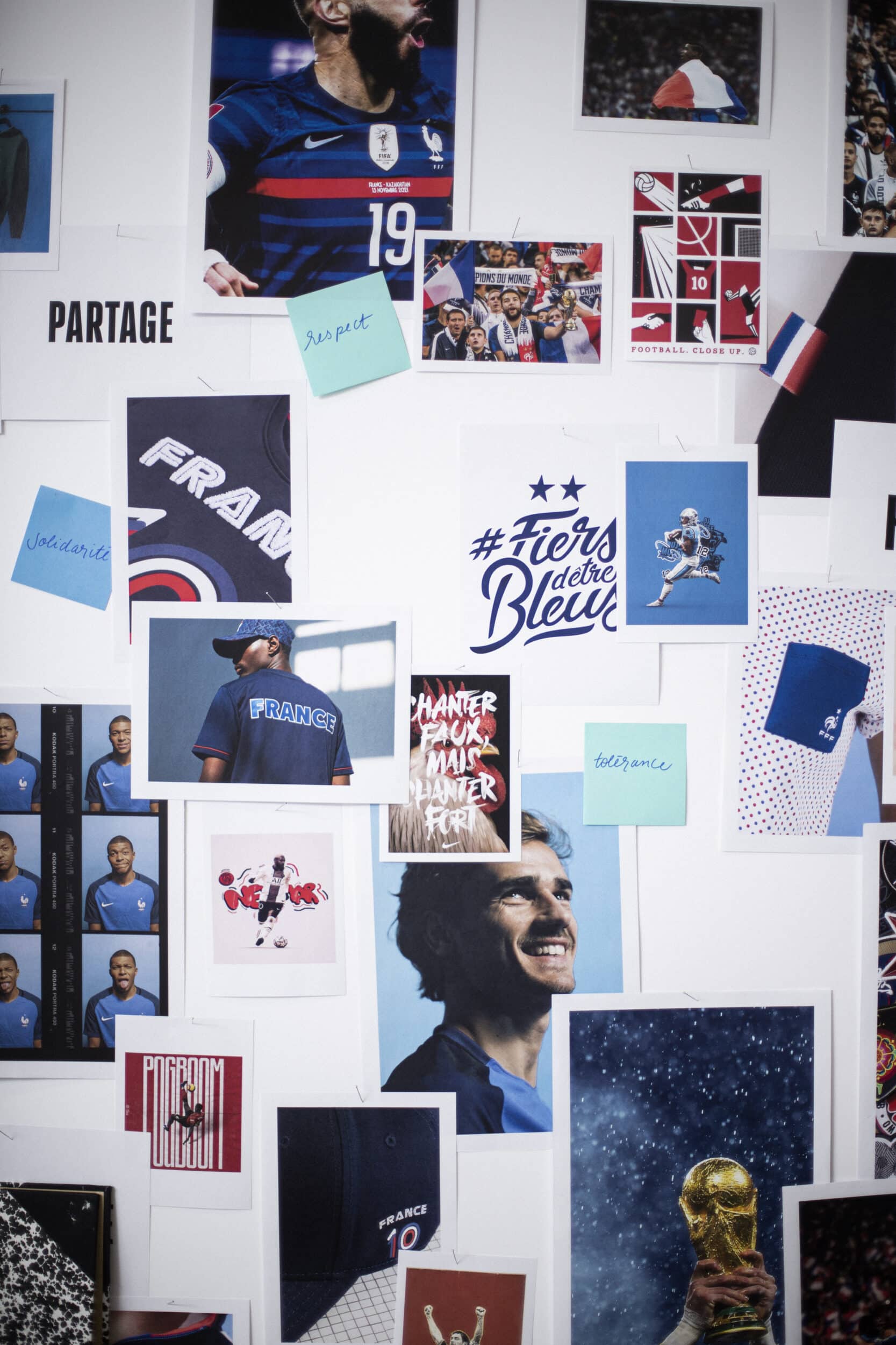 collection collaborative equipe de france fff
