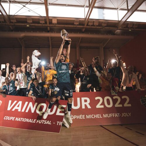 Image de l'article En immersion avec le Nantes Métropole Futsal, vainqueur de la Coupe de France