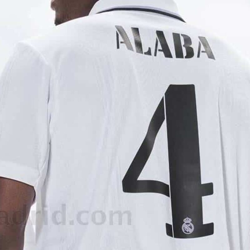 Flocage Officiel Real Madrid 2015/2016 – Bale, Maillot Extérieur/third, Neuf
