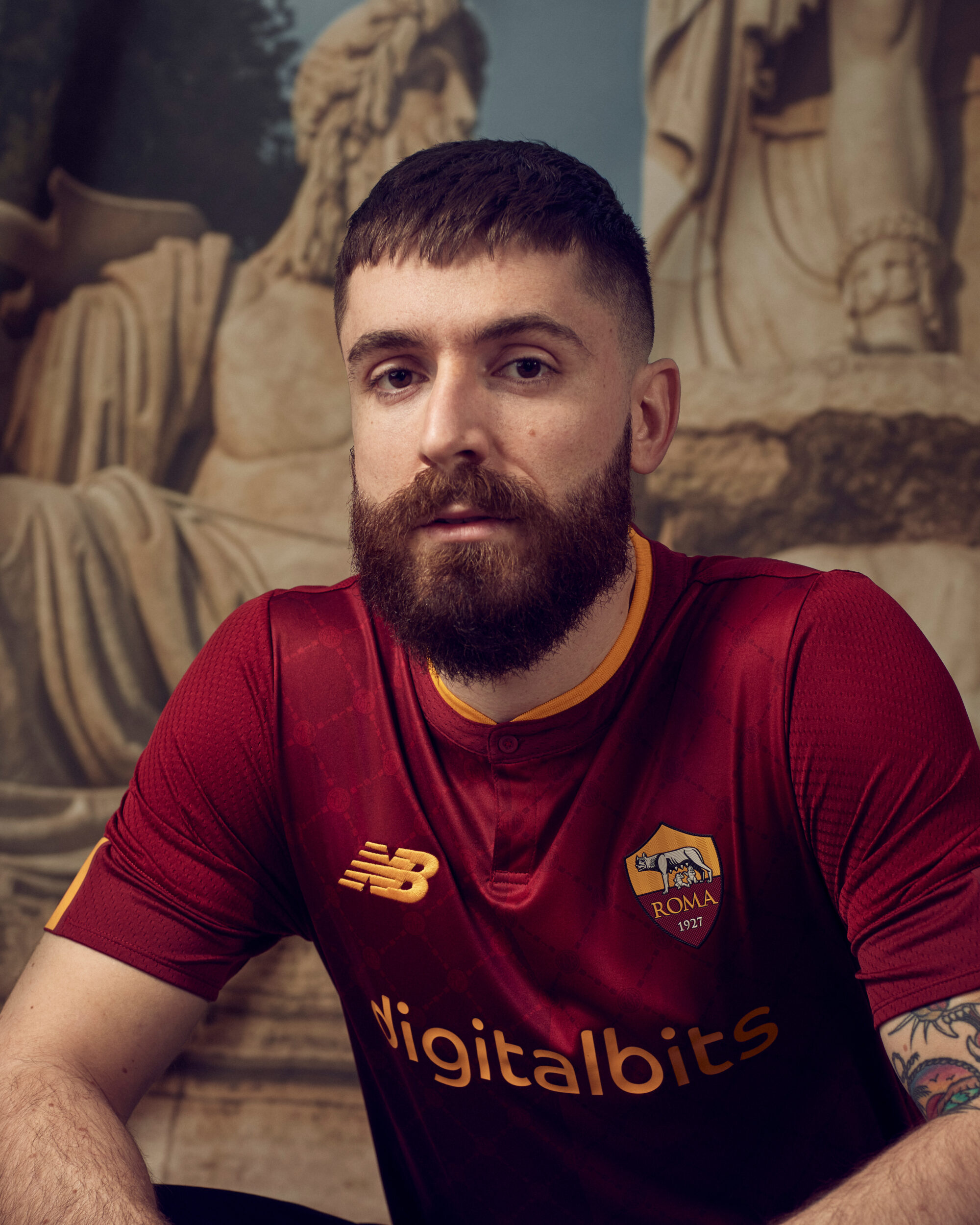 maillot as roma 2022 2023 domicile
