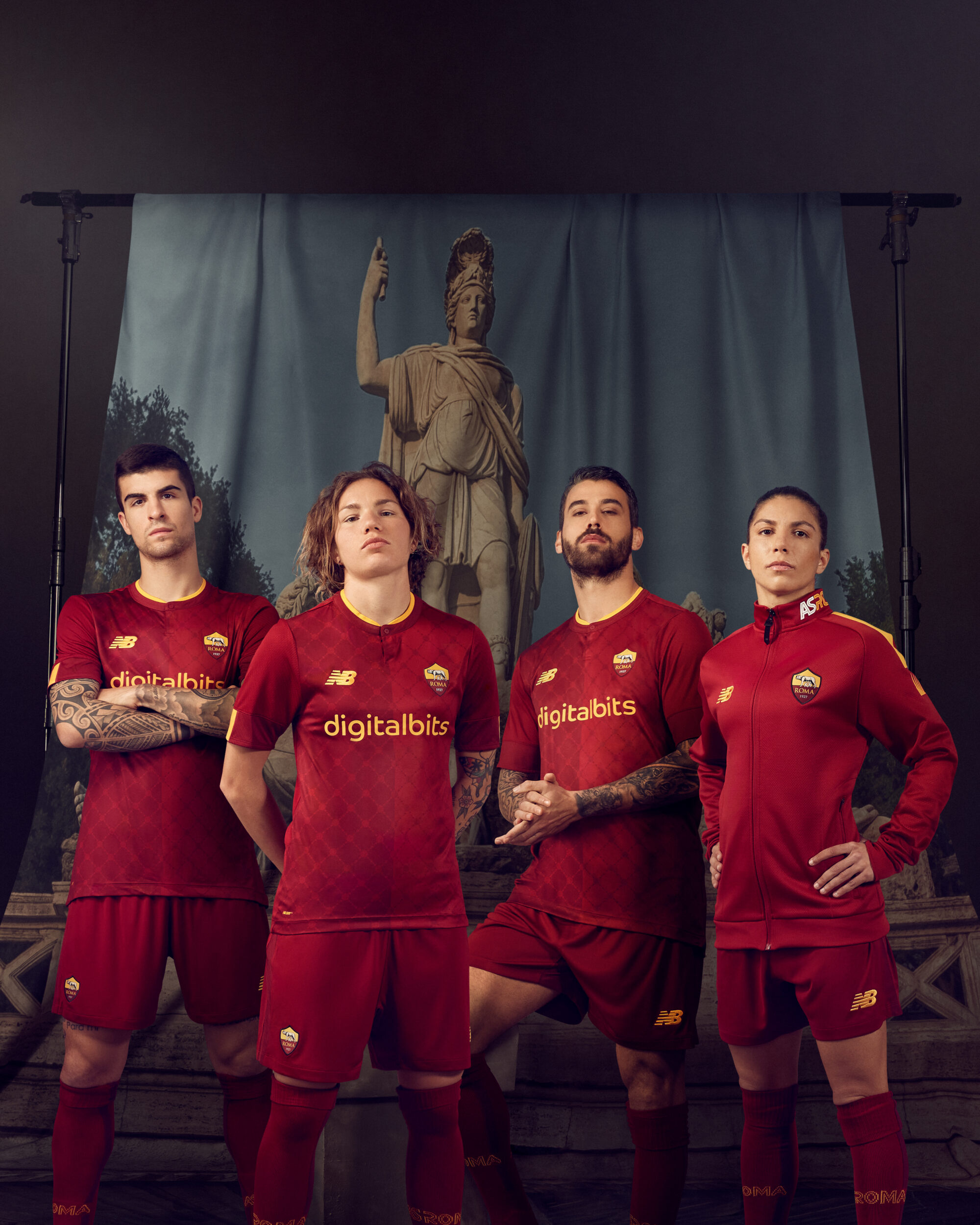 maillot as roma 2022 2023 domicile