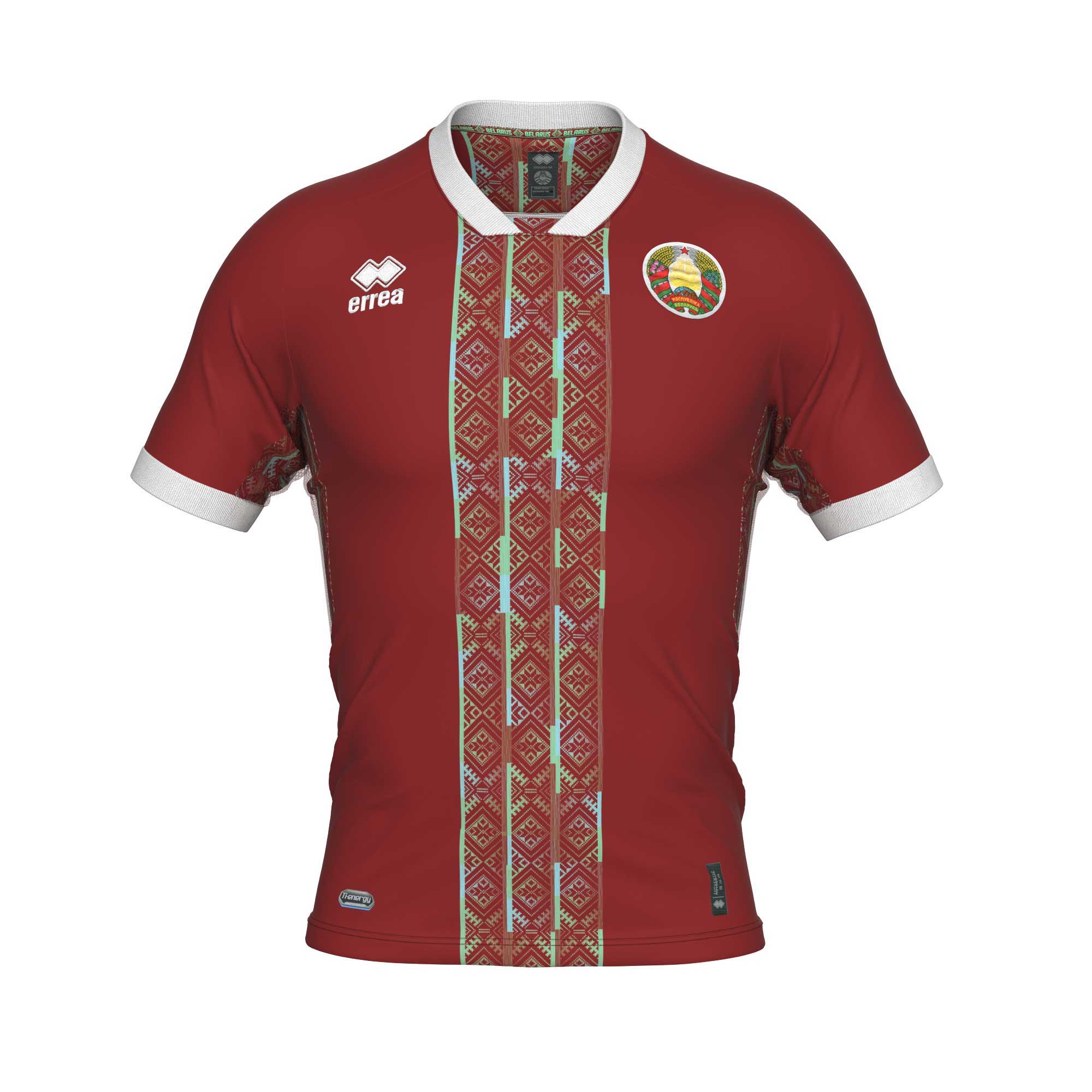 maillot belarus 2022 errea domicile
