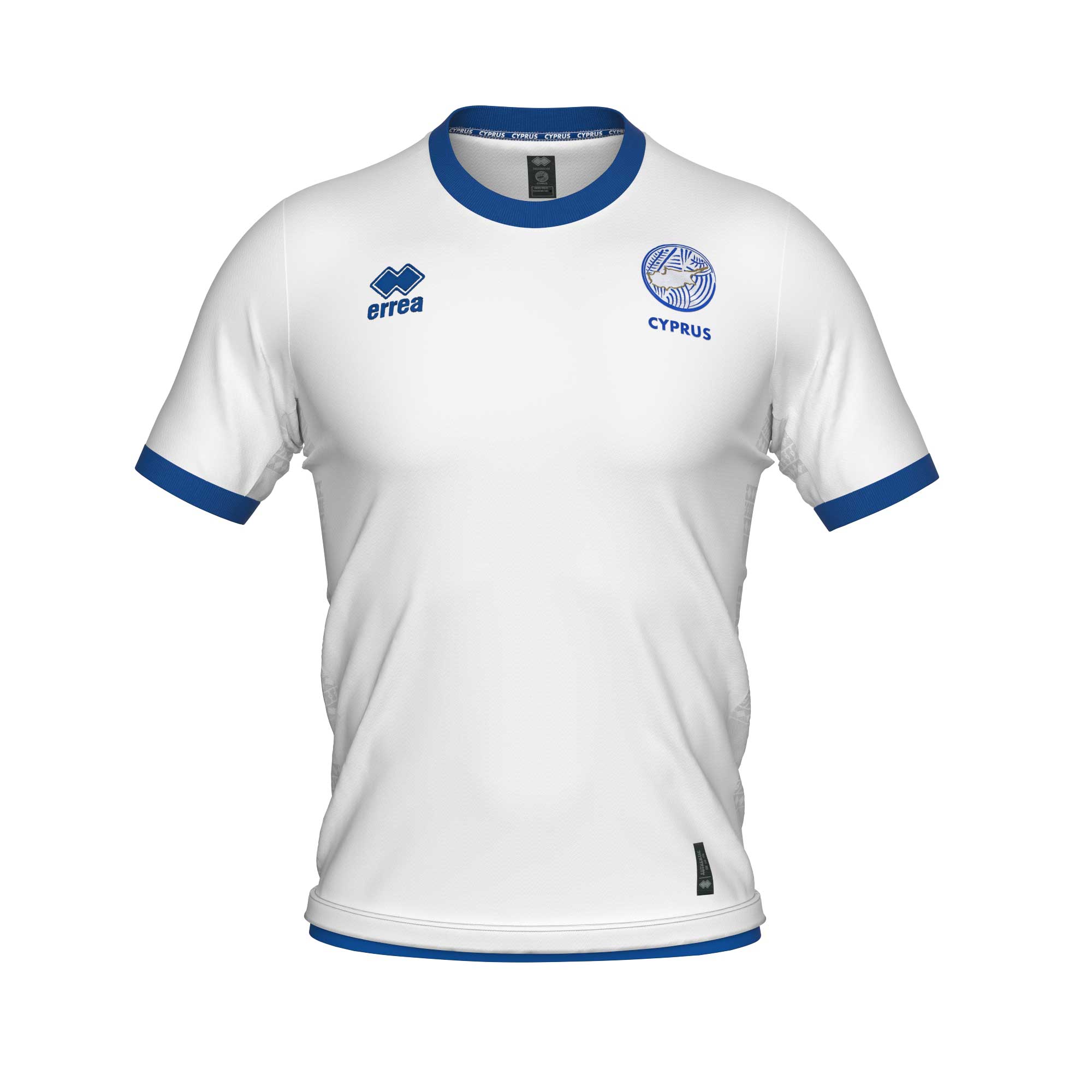 maillot chypre 2022 errea exterieur