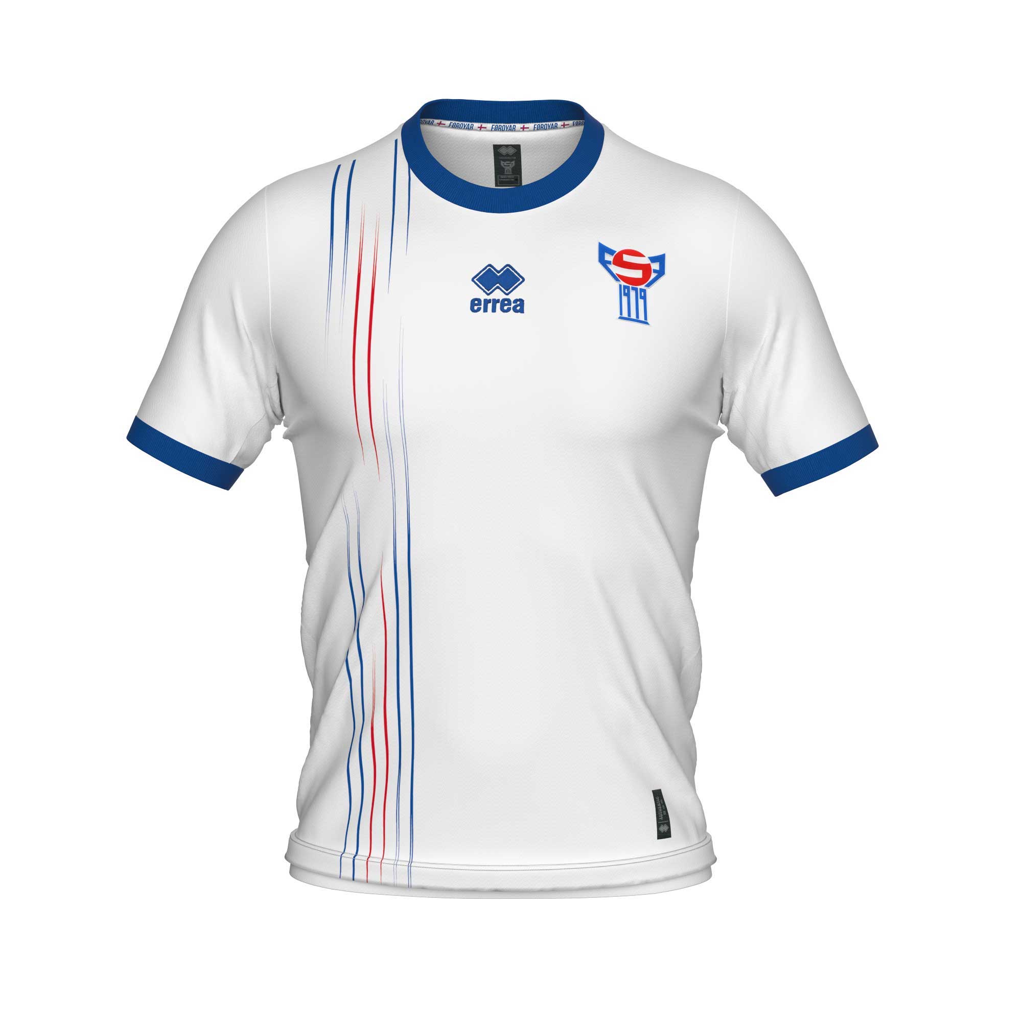 maillot iles féroé 2022 errea domicile