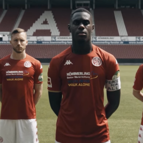Image de l'article Mayence dévoile son nouveau maillot domicile en soutenant l'Ukraine