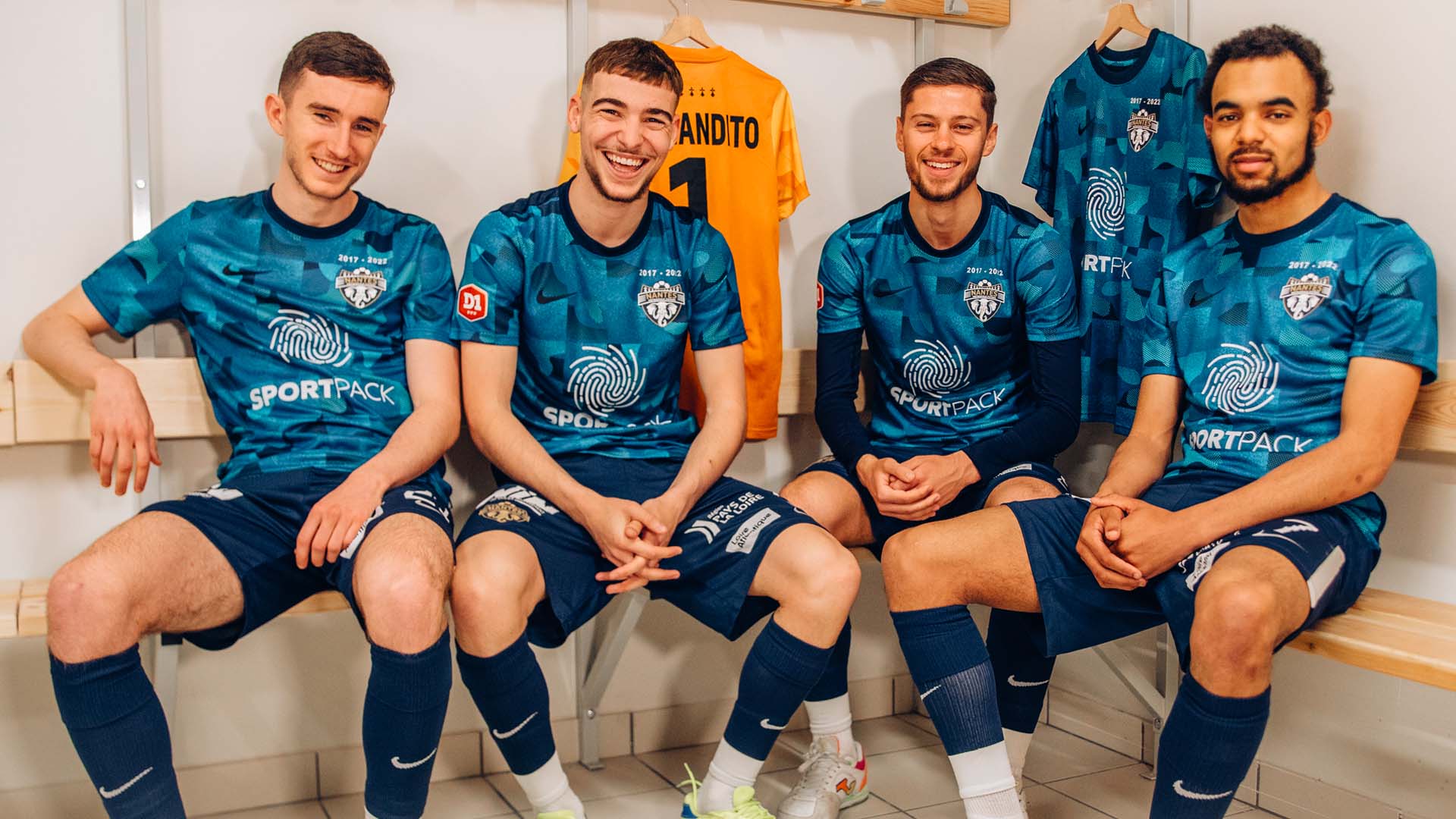 maillot nantes métropole futsal 2021 2022 nike 00