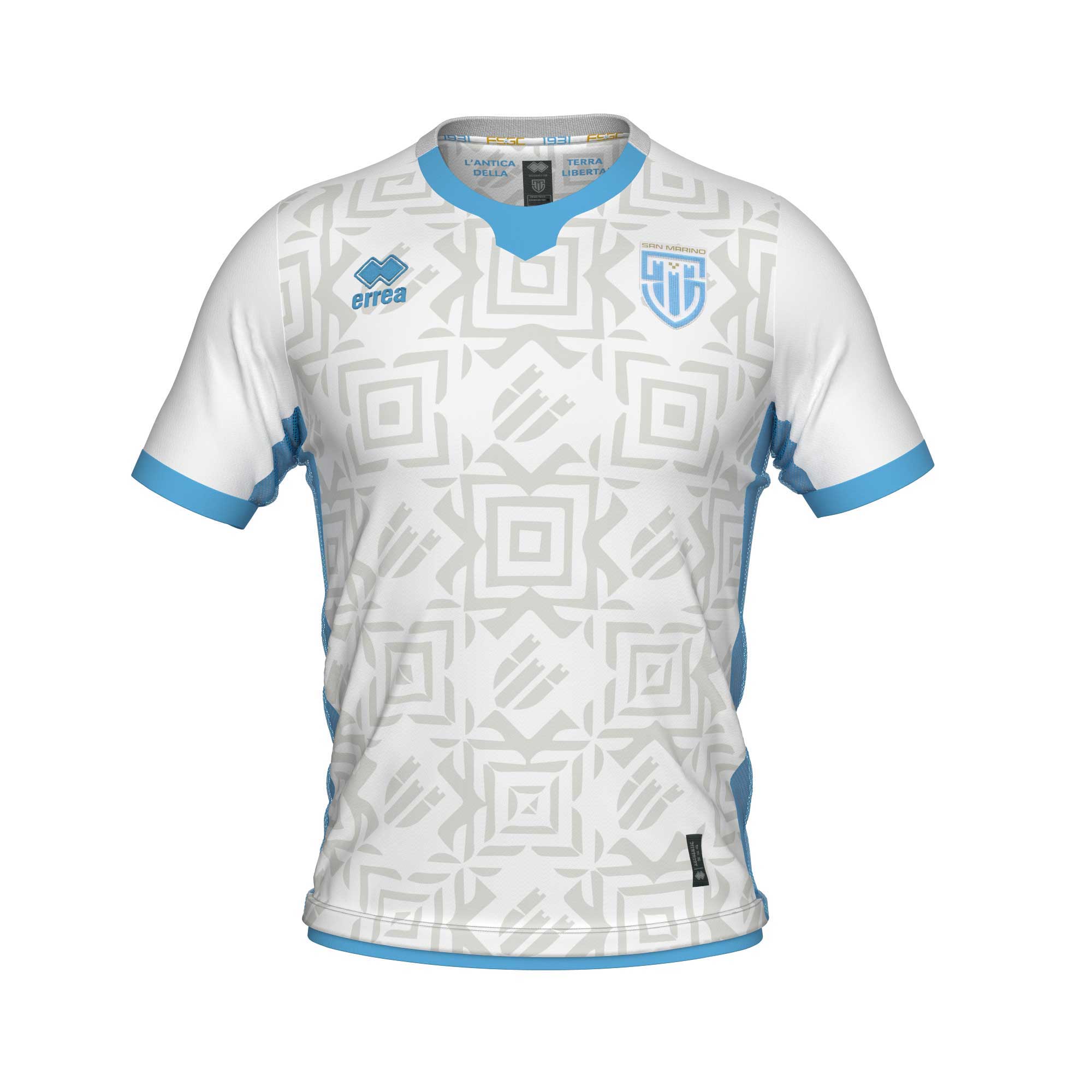 maillot saint marin 2022 errea third