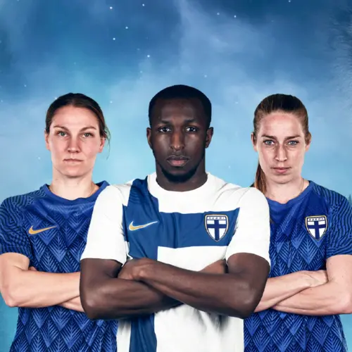 Image de l'article La Finlande dévoile deux maillots inspirés par la nature du pays