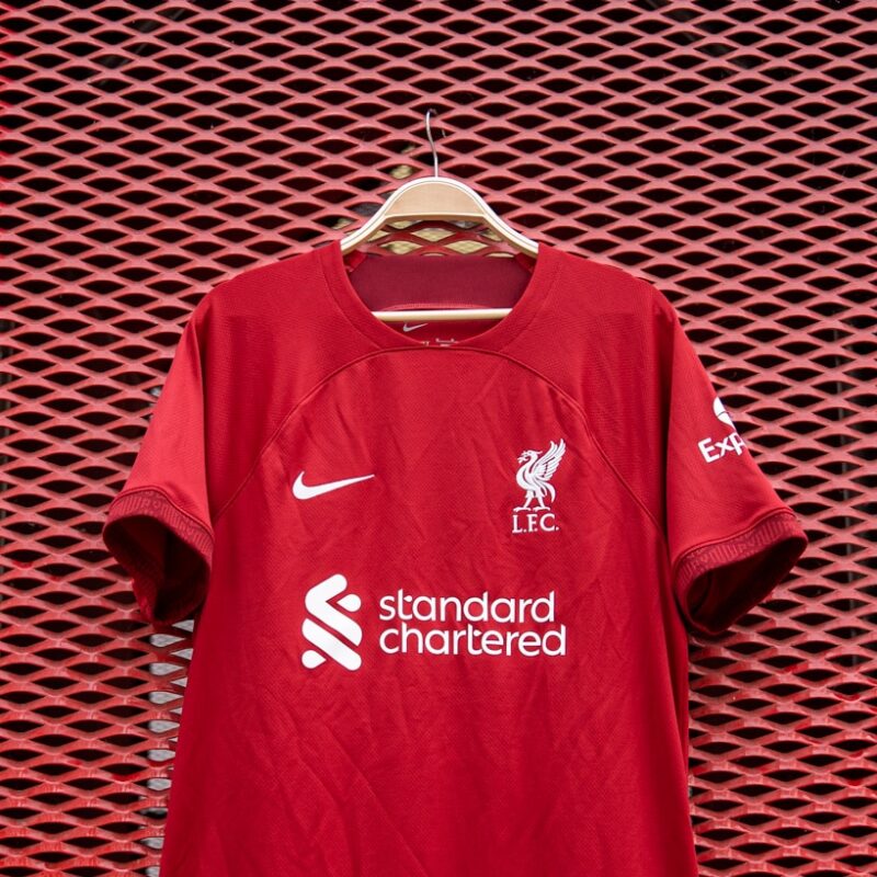 Maillot de foot Liverpool 2021 2022 domicile rouge