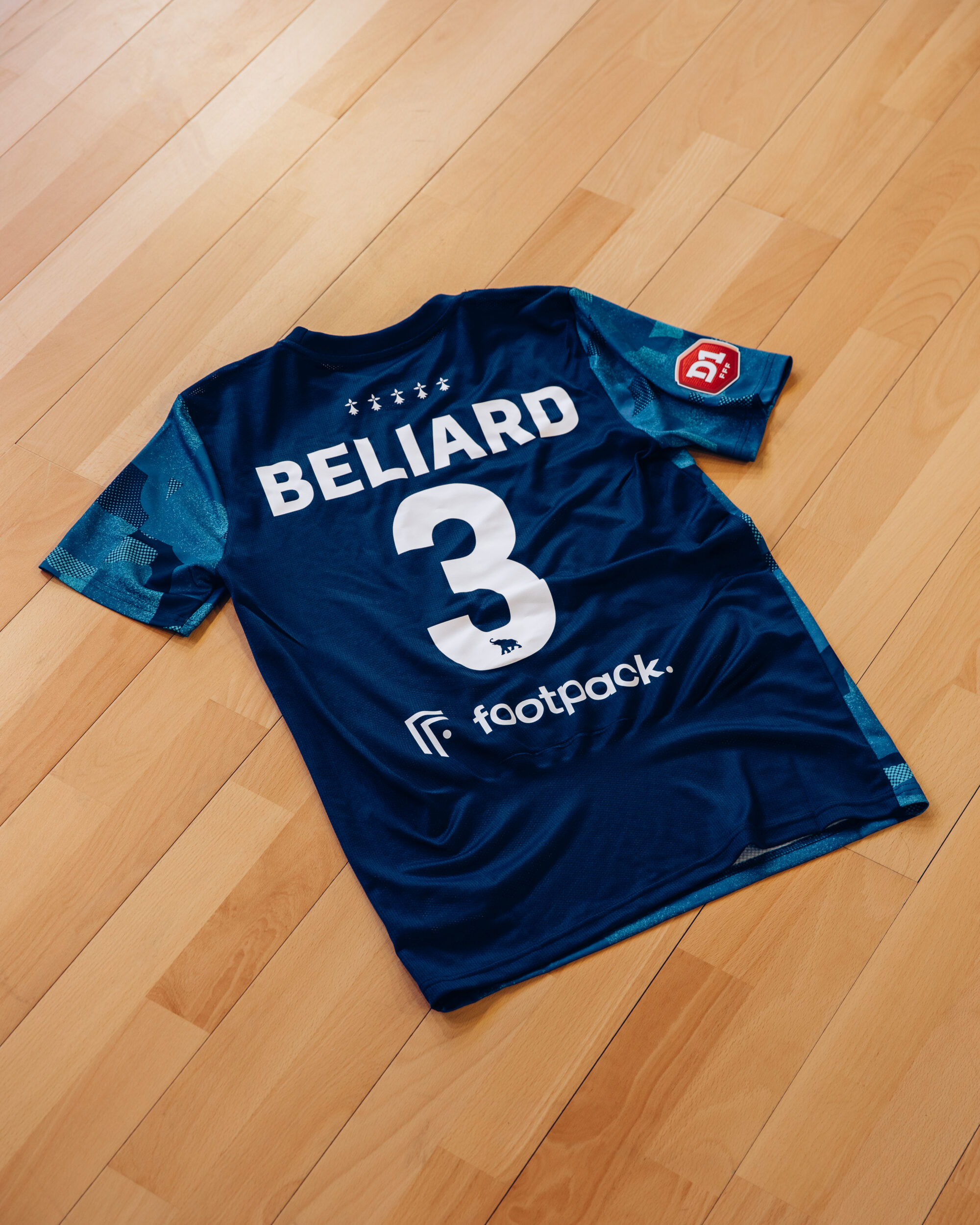 maillot nantes métropole futsal 2021 2022 nike 088
