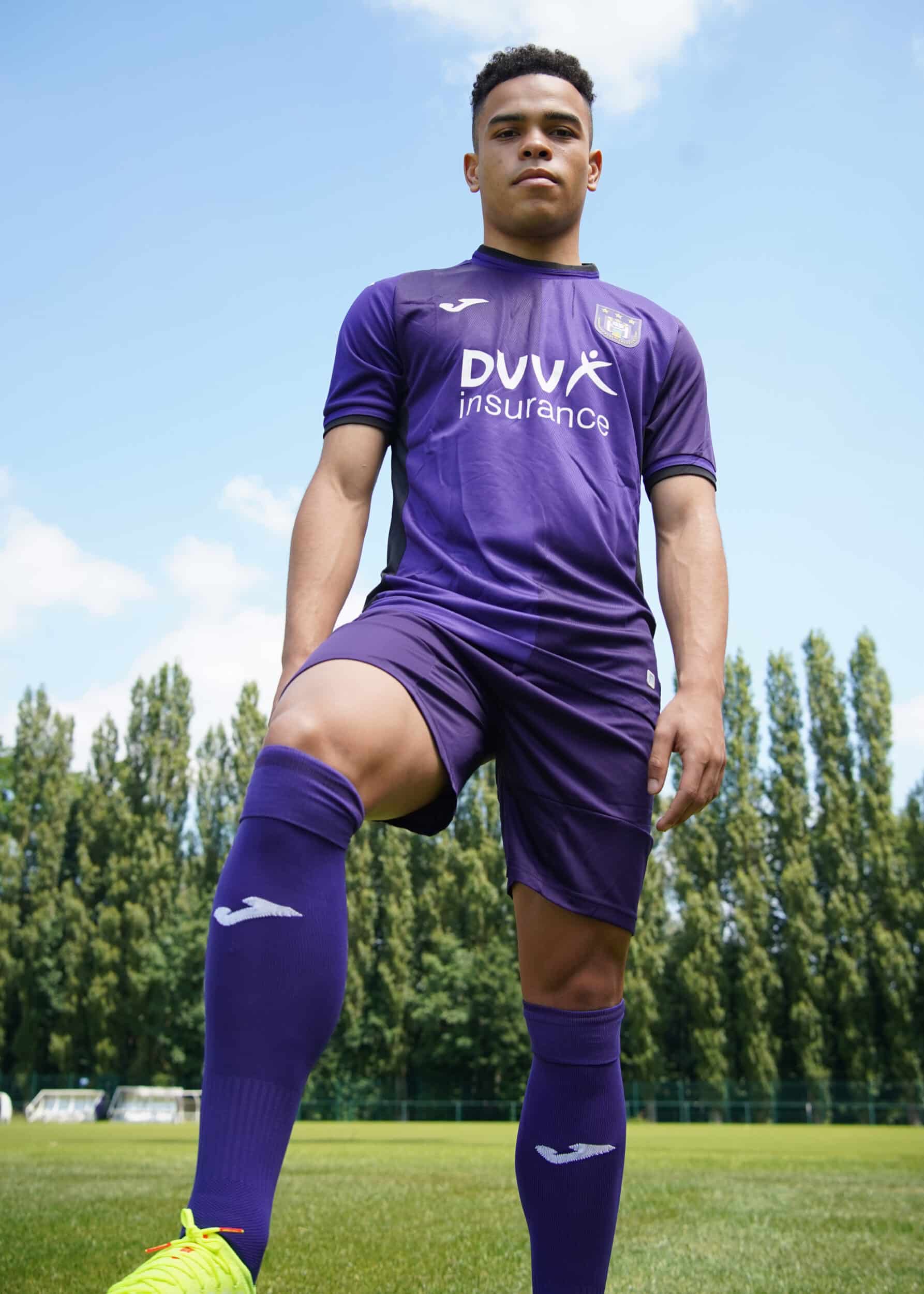 Maillot Extérieur RSC Anderlecht 22/23 – Joma – Blanc – M à 3XL – Neuf Avec étiquettes